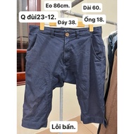 Men'sShorts waist 86cm, length 60cm.