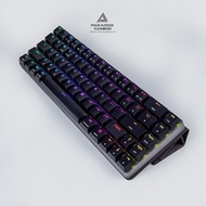 Paradox Gaming Keyboard GHOST ZX68 Black Case Wireless Low Profile