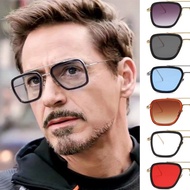 Avengers Tony Stark Sunglasses Men Metal Iron Man Glasses Steampunk Sun Glasses Women Eyeglasses Sha
