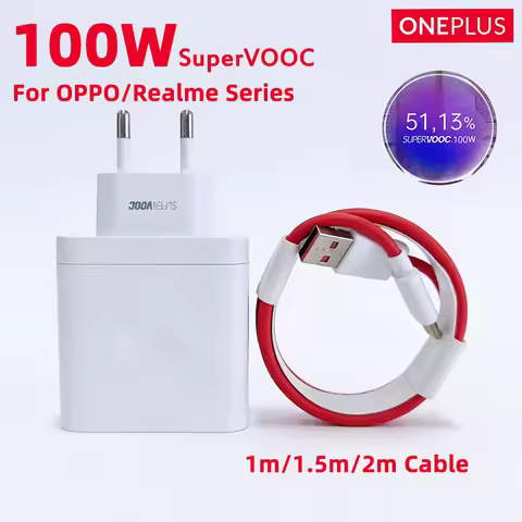 Original Oneplus 100W Charger SuperVOOC Adapter Type C Super VooC Fast Charge Cable One Plus 13 13s 