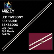 SONY TV LED 55X8500F / 55X8500G . 100% New 1 Set of 2 54 LED Bars