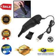 Mini Vacuum Cleaner USB Keyboard Dust Cleaner - FD-368 - Black