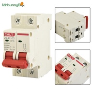 Circuit Breaker Fixed PV 10 16 20 32 40 63 Amp Solar 2 Pole Double MCB