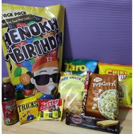 GIANT POUCH JUMBO BIRTHDAY SNACK + ZIPPER