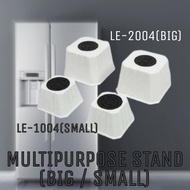 (RANDOM COLOUR) 4 PCS Multipurpose Stand / Fridge Refrigerator Stand / Washing Machine Stand
