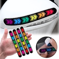Car Reflective Strip - Auto Body Styling Modification Decal - Car Exterior Accessories - Anti-collision, Traceless - Rearview Mirror Dazzling Warning Sticker