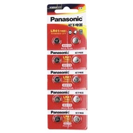 (10ก้อน) ถ่านกระดุม Panasonic LR41192 AG3 L736F 1.5V Alkaline Battery ของใหม่ ของแท้