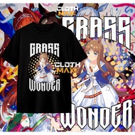 Grass T-Shirt Adult T-Shirtwonder Uma Musume Pretty Derby Game Agnes Tachyon Orfevre Otaku