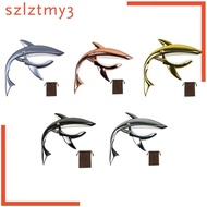 [szlztmy3] Shark Guitar Capo Cute Shaped Capo with Spring Capo for Banjo Folk Guitar Electric Guitar