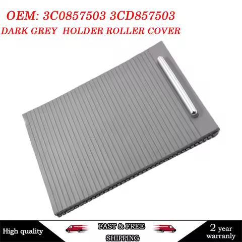 For Passat B6 B7 CC 3C0 857 503 3C0857503 3CD857503 1PCS Dark Grey Chrome Drink Armrest Center Conso