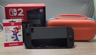 Nintendo Switch 2 + 原廠256gb記憶卡