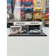 Mini GT No 354 Porsche 911 Turbo S GT Silver Metallic