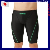 Men's Racing Swim Shorts - Black and Green - Arena(Authentic/New)
