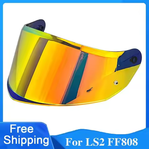 FF808 Motorcycle Helmet Visor Lens For LS2 FF808 Replace Anti-UV Anti-Scratch Dustproof Windshield H