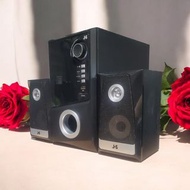 二手精品/淇譽 JS JY3302 水瓶座 2.1系統全木質藍芽喇叭 FM/USB/SD功能