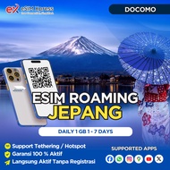 eSIM JAPAN Daily Unlimited 1GB Data | eSIM Roaming Perjalanan Langsung Aktif