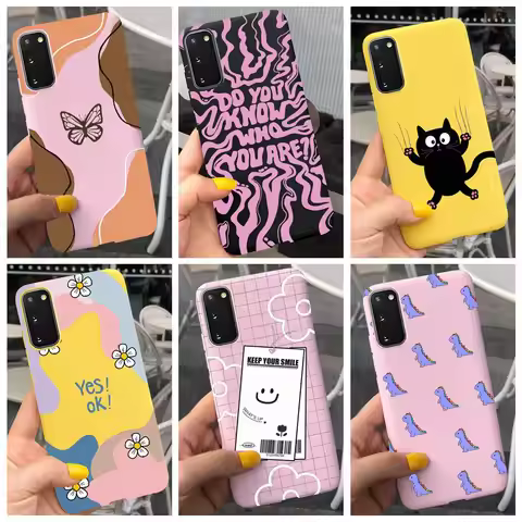Cute Animals Fashion Pattern Phone Case For Samsung S20 FE Case Samsung Galaxy S20 FE 4G 5G S20FE 20