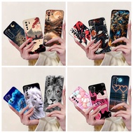 For Huawei Nova 7 SE Case CDY-NX9B Cover Luxury Dragon Cartoon Soft Silicone Phone Shell For Huawei 