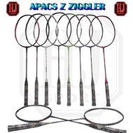 Original Apacs Z Ziggler 38lbs UK Grip Free Badminton Racket