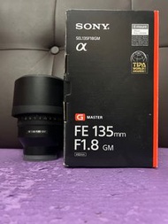 完美無瑕 全套有盒 香港行貨 Sony 135 135mm F1.8 G master GM