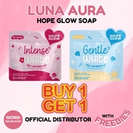 LUNA AURA Hope Glow Soap | Intense White | Gentle White Face and Body Soap