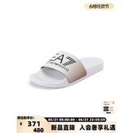 Armani Armani EA7 Unisex LOGO Pattern Slippers Beach Shoes Yintai Department Store 300095