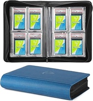 TCGUARD Graded Card Slab Sleeves Binder for PSA Size and Similar Cards with Sleeves, Holds 32 PSA Ca