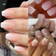 set of 96 Adhesive Nails 4 packs Medium Length Square