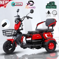 e bike 3 wheel For Adult electric bike vehicles 72V 800W Max Speed 45KM/H With three seats
