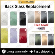 Back Glass compatible for 12 Pro Max 13 pro Max 14 Pro max 14 Plus Back Glass Replacement [Free tool