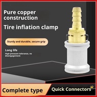 Car truck tire inflator quick inflation pump head tire pressure gun strap chuck air nozzle switch