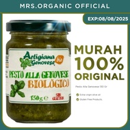 Artigiana Genovese Organic Pesto Alla Genovese Biologico 130 Gr