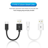 ♥【Readystock】 + FREE Shipping ♥ 10cm/20cm USB Type C IOS Short Cable for Samsung Galaxy S9 Note 8 9 USB 3.0 Type-C USB C 2A Fast Charging Data Cable Huawei P10 P40 Pro For iPhone