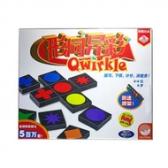 Hot  Bolong Shape Colorful Board Game Mind Ware Qwirkle Wooden Colorful Buckle Chess Childrens Educa
