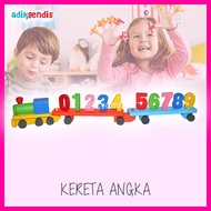 Educational toys Wooden Blocks Educational toys Wooden toys train - Number train