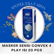 MASKER SENSI CONVEX 4 PLAY ISI 20 PCS