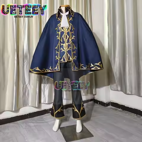 UETEEY Cos Library Of Ruina Argalia Blue Reverberation Cosplay Outfit | Custom Made Game Character C