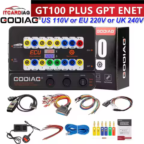NEW GODIAG GT100 PLUS GPT ENET