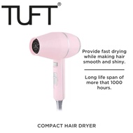 PLAY by TUFT Misty Rose Compact Hair Dryer