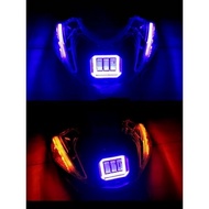 Reflektor Lampu Depan Yamaha Mio M3 Daymaker Alis Running Plus Sein