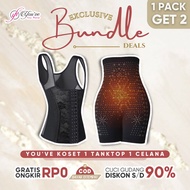 YouHave EXCLUSIVE Bundle Package 2 IN 1 PACK Corset Tanktop LongBra Longtorso + Corset Pants Boxer B