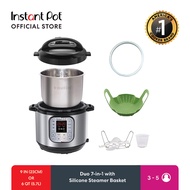 Instant Pot Duo 7-in-1 with Steamer Basket Multi-Use Smart Pressure Cooker 6 Quarts (5.7 Liters)