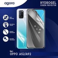LAYAR Anti-Scratch Hydrogel For Oppo A52, A92 Hydrogel SCREEN Protector Film - ANTI SPY, FULL SCREEN