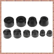 10Pcs Longboard Skateboard Bushings Conical Cylinder Bushing Pivot Cups Set Accessories for Longboar