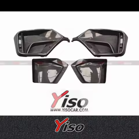 Suitable for CIVIC FK8 TYPER Ten Generation Modified Carbon Fiber CIVIC FK8 TYPER Rear Fog Light Fra