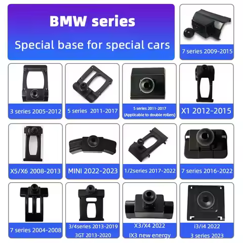Car Bracket Base For Bmw X1 X2 X3 X4 X5 X6 X7 i3 i4 1 2 3 4 5 6 7 series Buckle Base Fixed Phone Spe