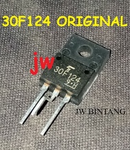 sparepart ORIGINAL IGBT GT30F124 30F124 - ORIGINAL BEKAS transistor mosfet dan IC