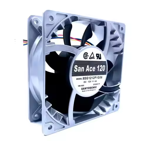 9SG1212P1G06 For Sanyo New 12cm high temperature fan speed fan violence 12038 12V 4A