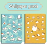 For Samsung A9 Plus S7 FE A8 S7 S8 S9 Plus S6 Lite Tablet Case Galaxy Tab Puppy Cat PBA432A