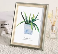 全城熱賣 - 北歐風相框擺臺【莫蘭迪-淺綠】尺寸【10寸（可放20.3*25.4cm）擺桌+掛牆】